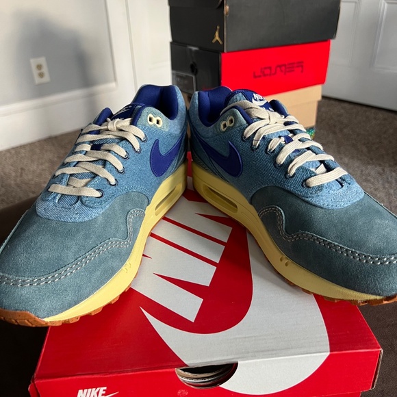 Nike Air Max 1 "Dirty Denim" Sz 9.5 Deadstock - Picture 4 of 6